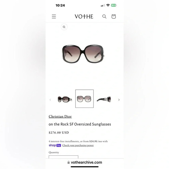 Dior on rocks glassesses main image 15